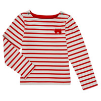 Textiel Meisjes T-shirts met lange mouwen Petit Bateau MAHALIA Multicolour