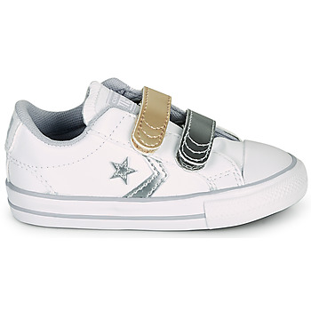 Converse STAR PLAYER 2V METALLIC LEATHER OX Wit