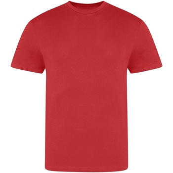 Textiel Heren T-shirts met lange mouwen Awdis JT100 Rood