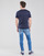 Textiel Heren T-shirts korte mouwen Polo Ralph Lauren T-SHIRT AJUSTE COL ROND EN PIMA COTON LOGO PONY PLAYER MULTICOLO Blauw