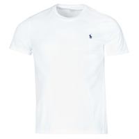 Textiel Heren T-shirts korte mouwen Polo Ralph Lauren T-SHIRT AJUSTE COL ROND EN COTON LOGO PONY PLAYER Wit