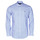 Textiel Heren Overhemden lange mouwen Polo Ralph Lauren CHEMISE AJUSTEE EN POPLINE DE COTON COL BOUTONNE  LOGO PONY PLAY Blauw / Wit