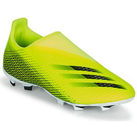 Schoenen Kinderen Voetbal adidas Performance X GHOSTED.3 LL FG J Geel / Zwart