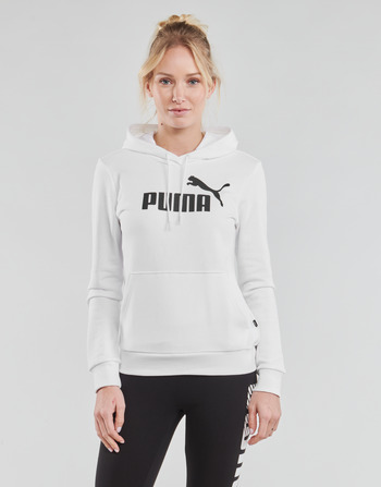Textiel Dames Sweaters / Sweatshirts Puma ESS LOGO HOODY TR Wit
