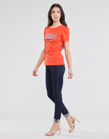 Guess SS CN MARISOL TEE Rood