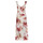 Textiel Dames Lange jurken Guess CORA DRESS Multicolour / Wit