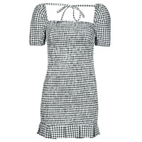 Textiel Dames Korte jurken Guess AIDA  DRESS Zwart / Wit