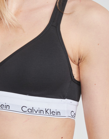 Calvin Klein Jeans MODERN COTTON BRALETTE LIFT Zwart