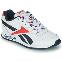 Schoenen Kinderen Lage sneakers Reebok Classic REEBOK ROYAL CLJOG 2 Wit / Marine / Rood