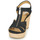 Schoenen Dames Sandalen / Open schoenen MICHAEL Michael Kors BERKLEY WEDGE Zwart