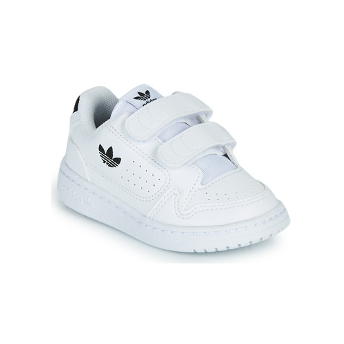 Schoenen Kinderen Lage sneakers adidas Originals NY 92 CF I Wit / Zwart
