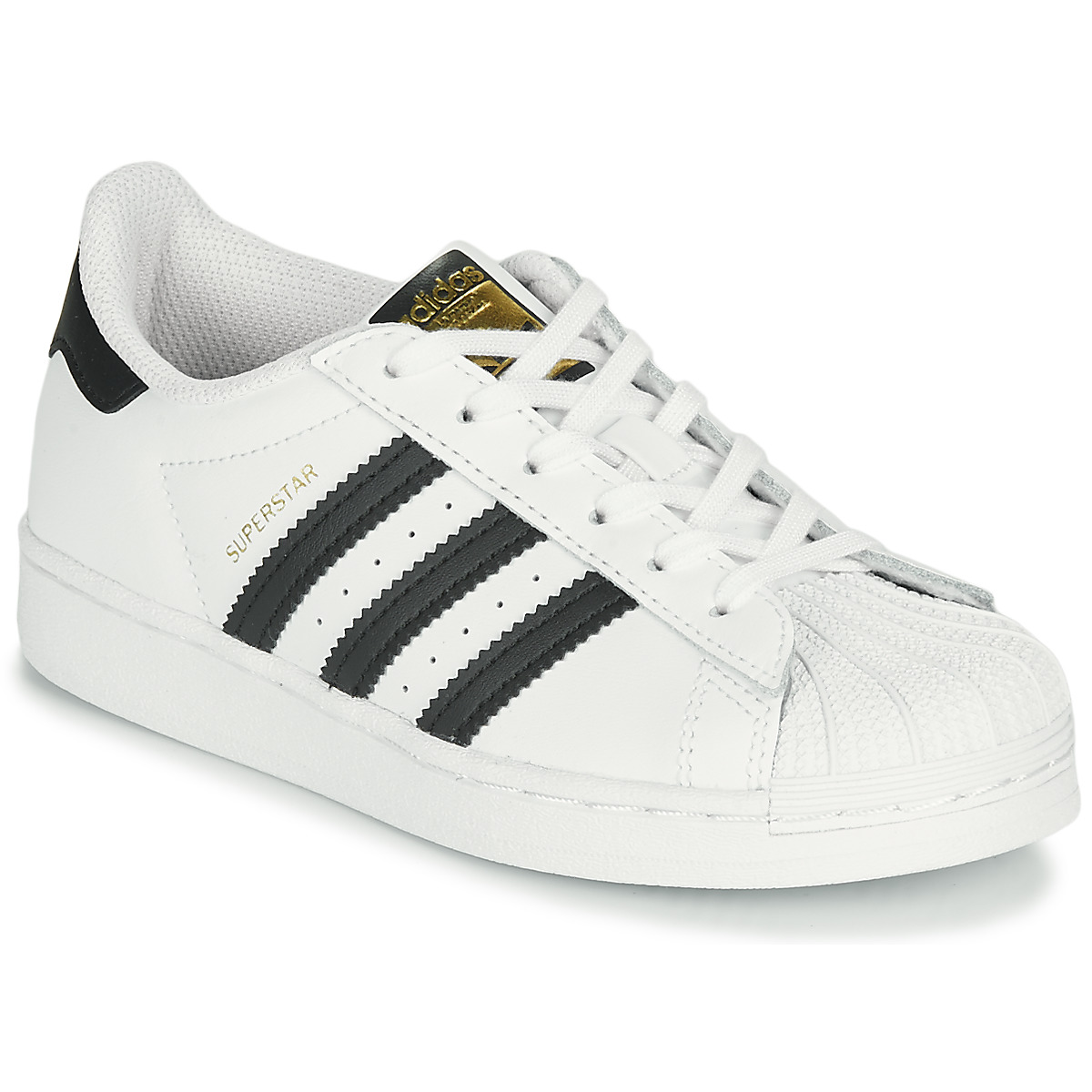 Adidas Superstar C Lage sneakers - Leren Sneaker - Meisjes - Wit - Maat 28