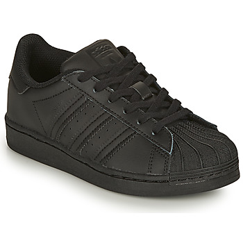 Schoenen Kinderen Lage sneakers adidas Originals SUPERSTAR C Zwart