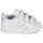Schoenen Meisjes Lage sneakers adidas Originals SUPERSTAR CF I Wit / Regenboog
