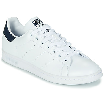 Adidas Originals Sustainable Stan Smith Sneakers in wit met marineblauw label online kopen