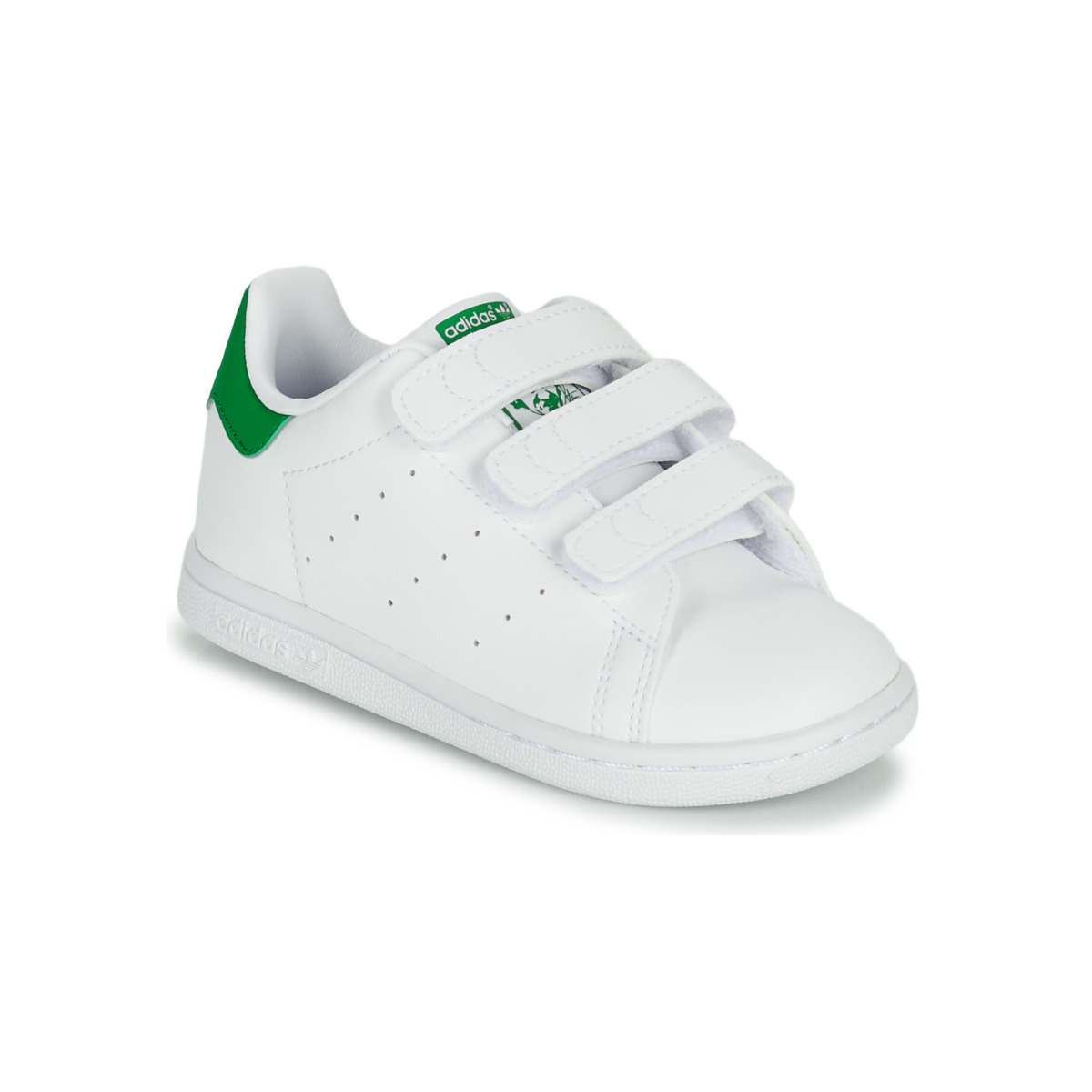 adidas Sneakers - Maat 20 - Unisex - wit - groen