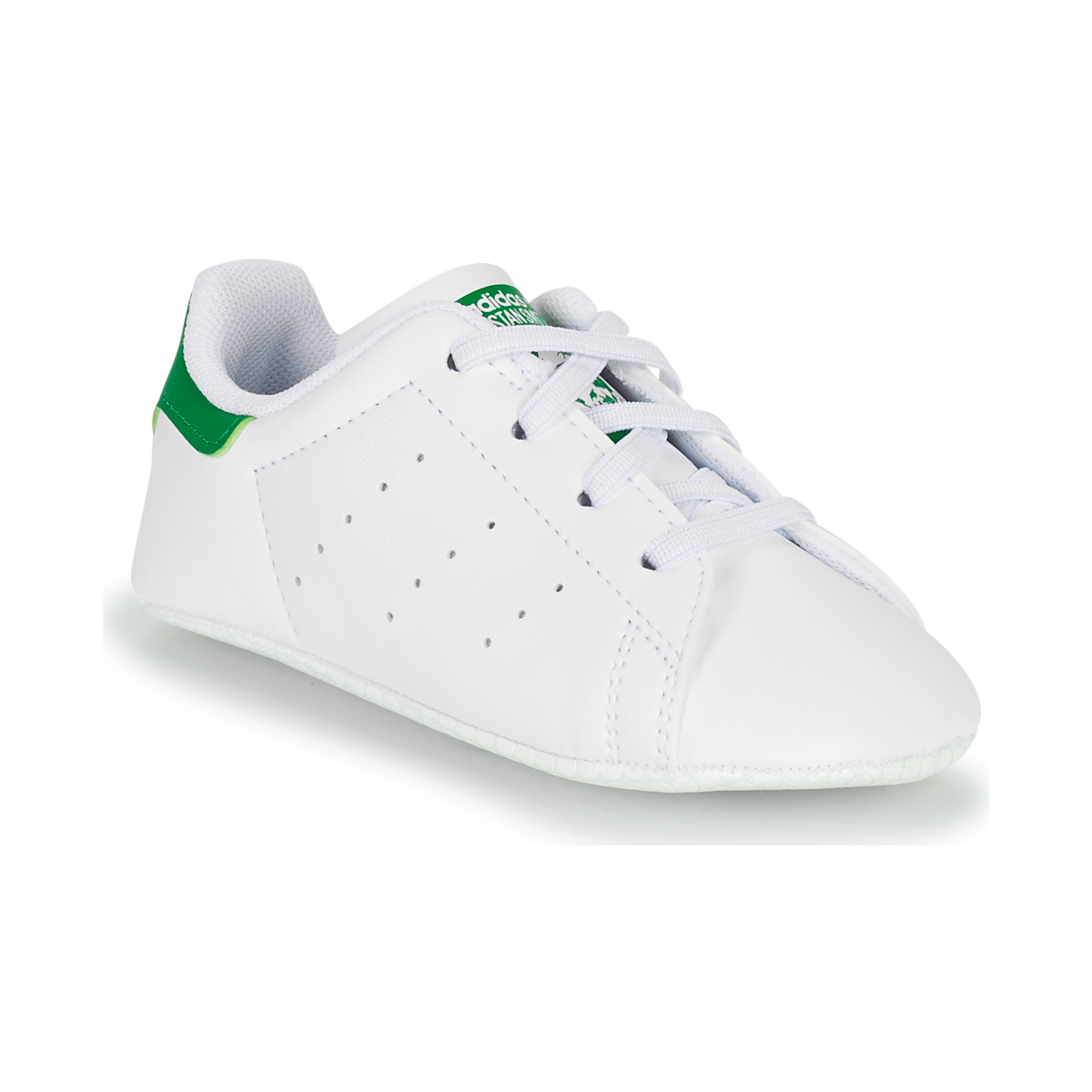 Schoenen Kinderen Lage sneakers adidas Originals STAN SMITH CRIB SUSTAINABLE Wit / Groen