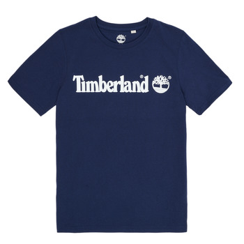 Textiel Jongens T-shirts korte mouwen Timberland VUILL Marine