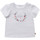 Textiel Meisjes T-shirts korte mouwen Carrément Beau Y95270-10B Wit