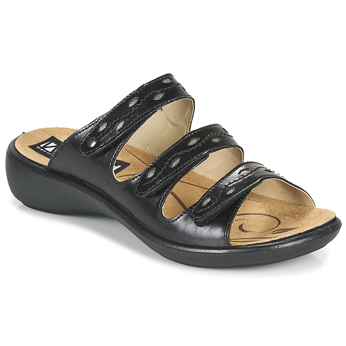 Westland IBIZA 66 - Volwassenen Dames slippers - Kleur: Zwart - Maat: 39
