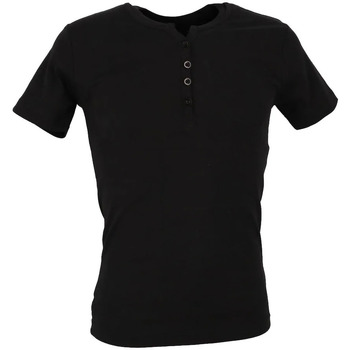 Textiel Heren T-shirts korte mouwen La Maison Blaggio  Zwart