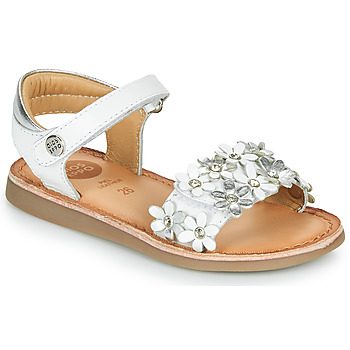 Schoenen Meisjes Sandalen / Open schoenen Gioseppo MAZARA Wit / Zilver