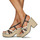 Schoenen Dames Sandalen / Open schoenen Menbur BALMUCCIA Zwart / Wit