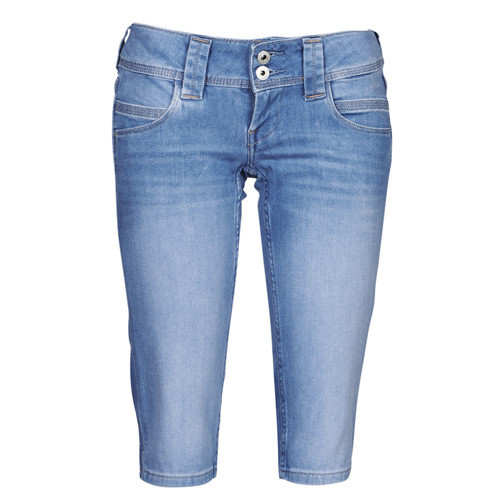 Textiel Dames Korte broeken Pepe jeans VENUS CROP Blauw