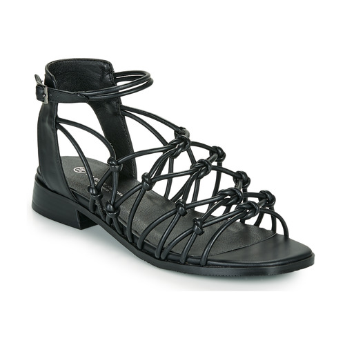Schoenen Dames Sandalen / Open schoenen The Divine Factory LS1793H Zwart