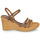 Schoenen Dames Sandalen / Open schoenen Unisa RENERA Bruin / Slang