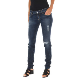 Textiel Dames Jeans Met 10DB50219-D986 Blauw