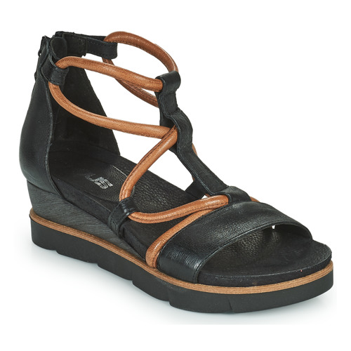 Schoenen Dames Sandalen / Open schoenen Mjus TAPASITA Zwart / Camel