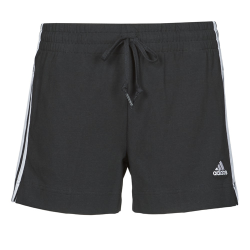 Textiel Dames Korte broeken / Bermuda's Adidas Sportswear W 3S SJ SHO Zwart