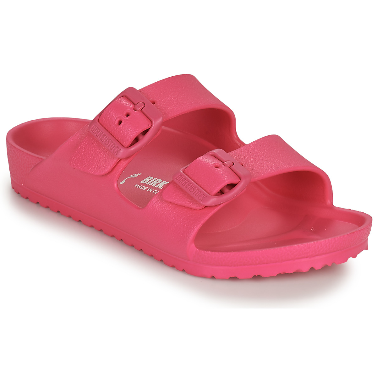 Schoenen Meisjes Leren slippers Birkenstock ARIZONA EVA Roze