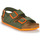Schoenen Jongens Sandalen / Open schoenen Birkenstock MILANO Kaki / Oranje