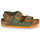 Schoenen Jongens Sandalen / Open schoenen Birkenstock MILANO Kaki / Oranje