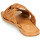 Schoenen Dames Leren slippers Vanessa Wu SD2223CM Bruin