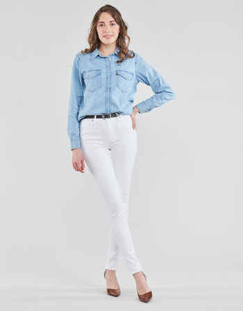 Textiel Dames Skinny Jeans Levi's 721 HIGH RISE SKINNY Wit