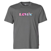 Textiel Heren T-shirts korte mouwen Levi's SS RELAXED FIT TEE Grijs