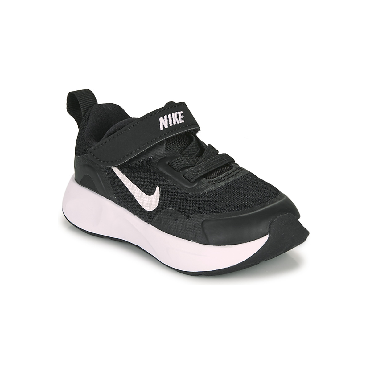 Nike WearAllDay Jongens Sneakers - Black/White - Maat 17