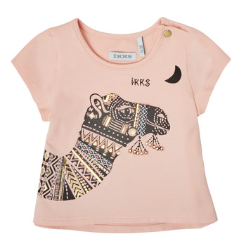Textiel Meisjes T-shirts korte mouwen Ikks XS10100-32 Roze