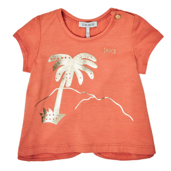 Textiel Meisjes T-shirts korte mouwen Ikks XS10080-67 Oranje