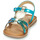 Schoenen Meisjes Sandalen / Open schoenen Mod'8 CALICOT Turquoize / Goud