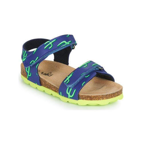 Schoenen Jongens Sandalen / Open schoenen Mod'8 KOURTIS Blauw / Groen