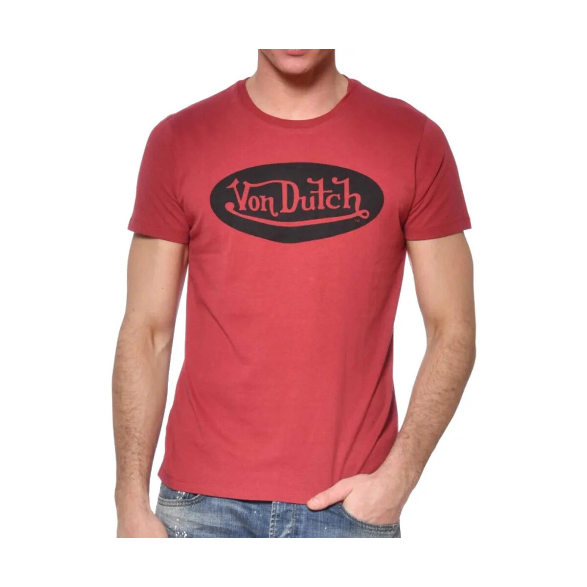 Textiel Heren T-shirts korte mouwen Von Dutch  Rood