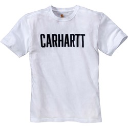 Textiel T-shirts korte mouwen Carhartt T-shirt  Block Wit