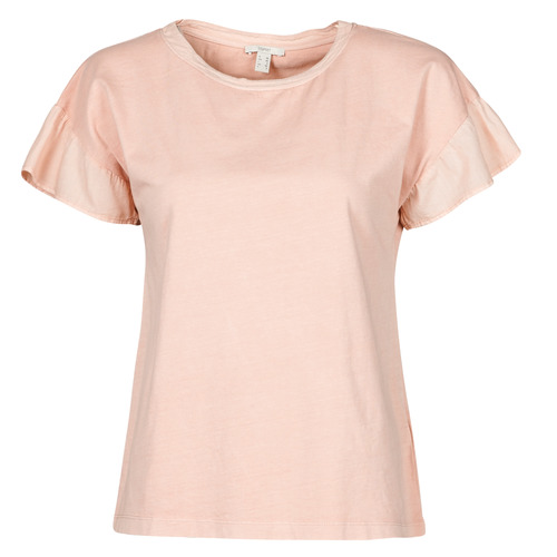 Haalbaarheid Feest Billy Goat Esprit T-SHIRTS Roze - Gratis levering | Spartoo.nl ! - Textiel T-shirts  korte mouwen Dames € 25,99