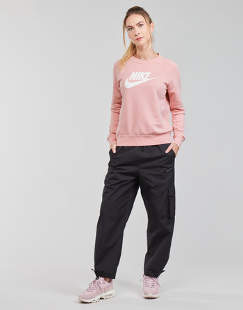 Textiel Dames Trainingsbroeken Nike NSICN CLASH PANT CANVAS HR Zwart / Grijs
