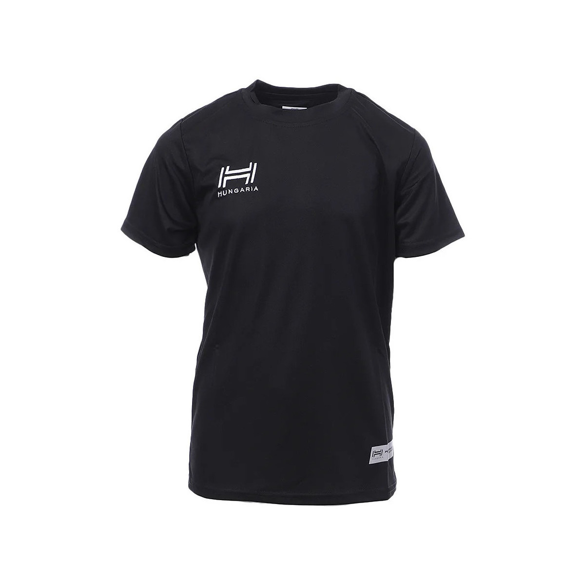 Textiel Jongens T-shirts & Polo’s Hungaria  Zwart