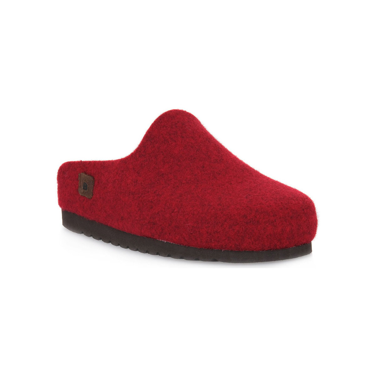 Schoenen Dames Leren slippers Bioline LOVE 3048 MERINOS Roze